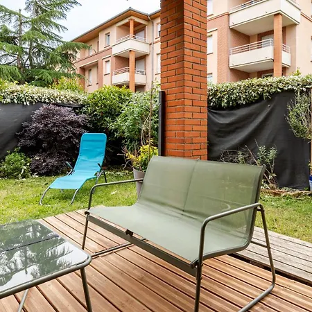 La Parenthese Toulousaine, Calm, Charm, Parking Apartamento